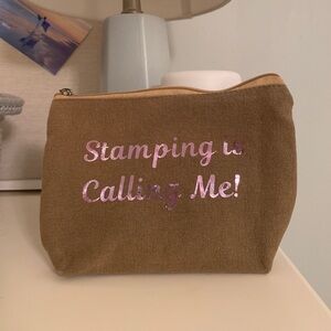 STAMPING is calling me Pouch